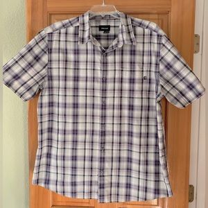 Men’s Marmot xl button down plaid shirt.  Preowned, good condition.